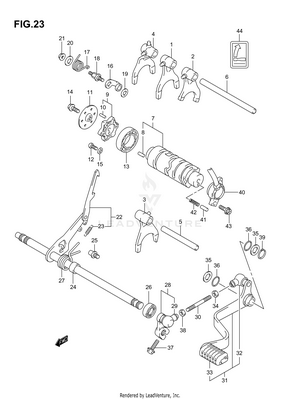 Gear Shifting (1)(model K3) Schematic