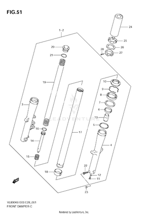 Front Damper Schematic