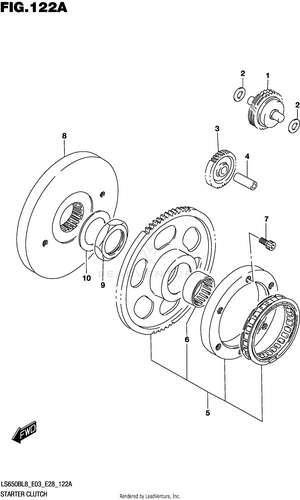 Starter Clutch Schematic