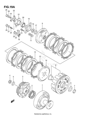 Clutch (model K4/k5/k6/k7) Schematic