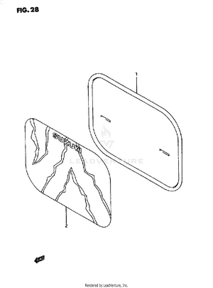 Front Number Plate Schematic