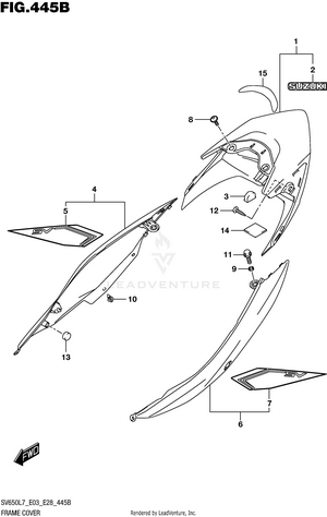 Frame Cover (ysf,yvz,yww) Schematic