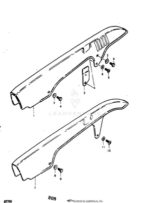 Chain Case Schematic
