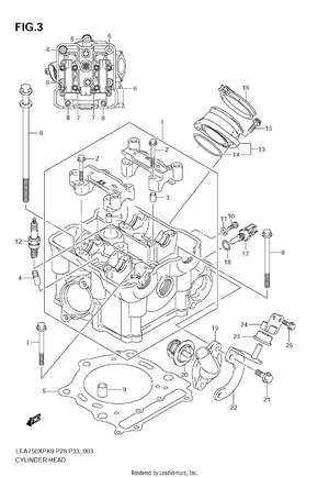 Cylinder Head Schematic