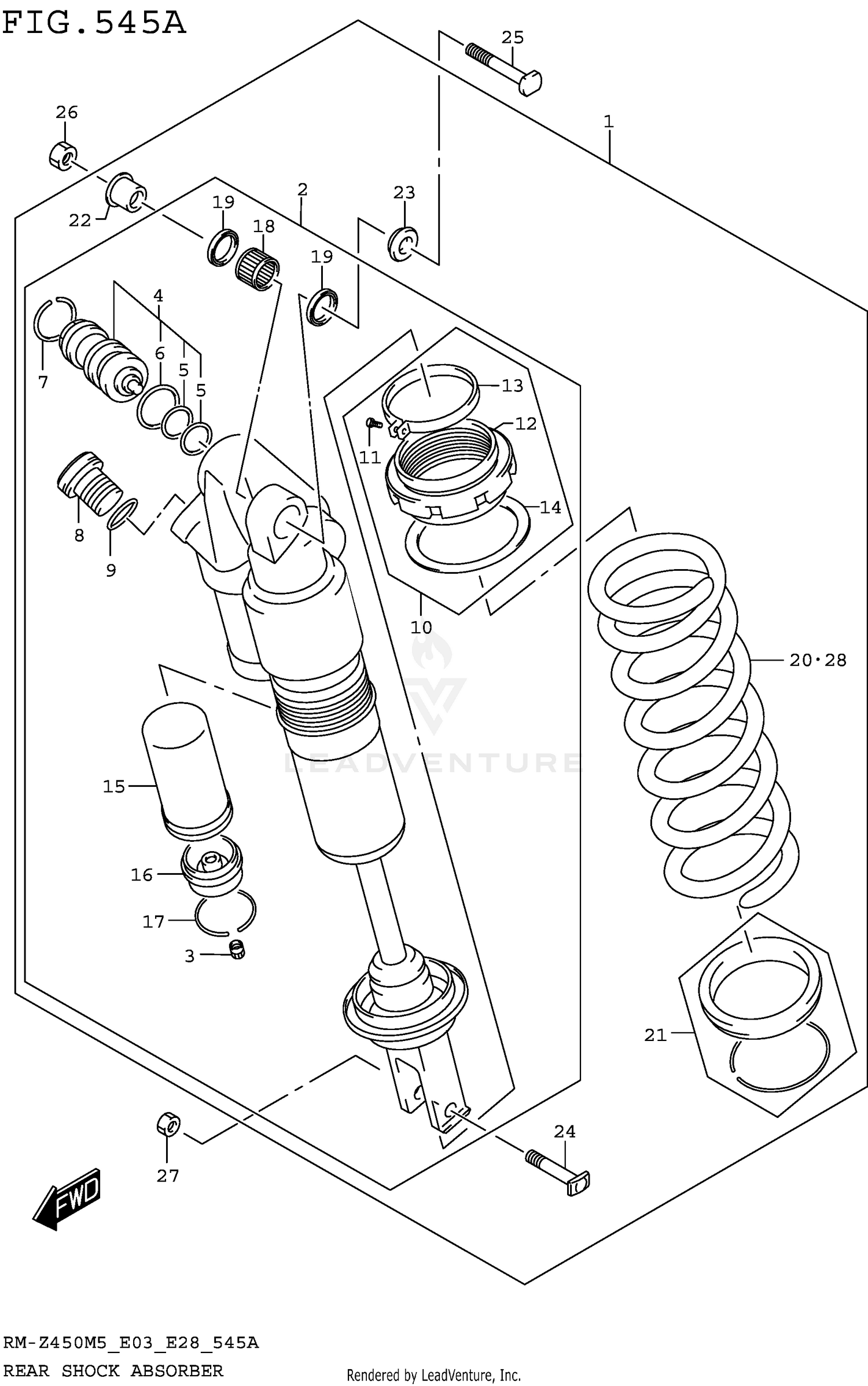 REAR SHOCK ABSORBER