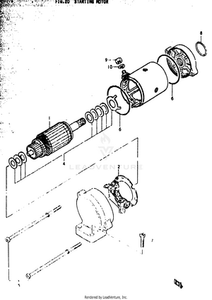 Starting Motor Schematic