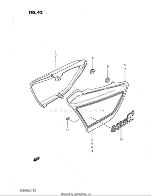 Frame Cover (model Z) Schematic
