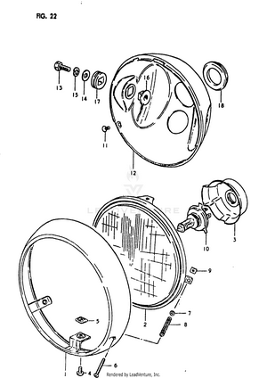 Headlamp Schematic