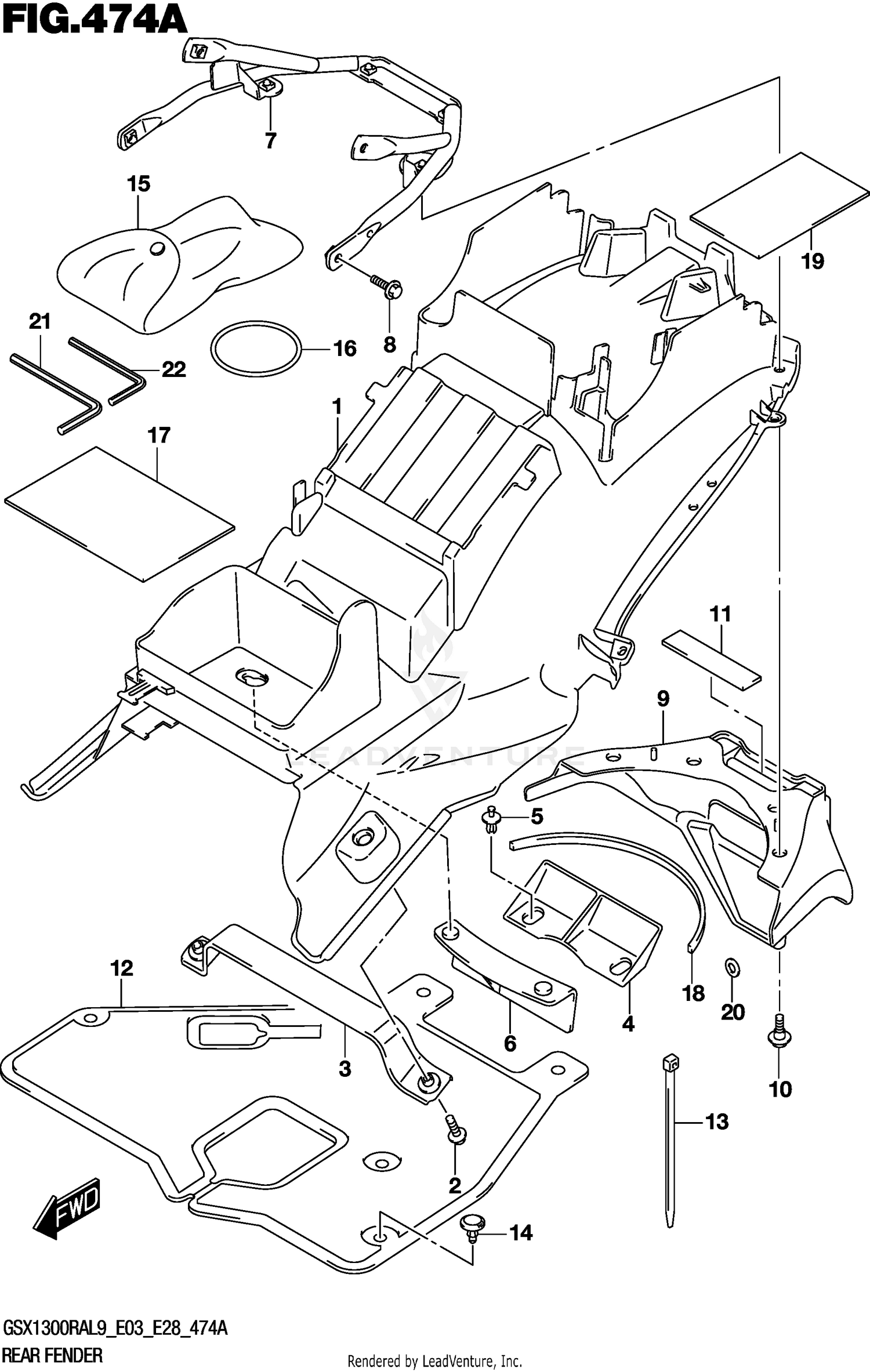 REAR FENDER