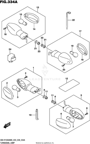 Turnsignal Lamp Schematic