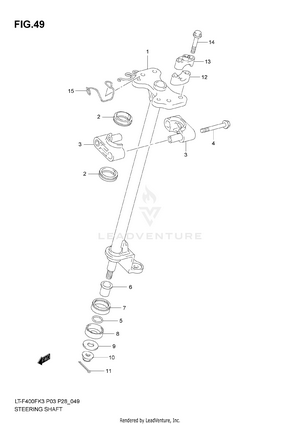 Steering Shaft Schematic
