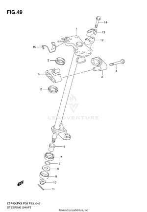 Steering Shaft Schematic