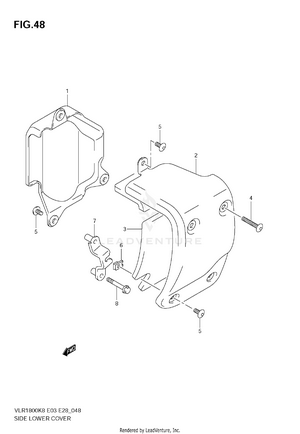 Side Lower Cover Schematic