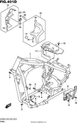 Frame (vl800tl5 E28) Schematic