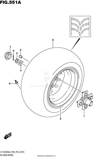 Rh Rear Wheel Schematic