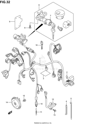 Wiring Harness (model K1/k2) Schematic