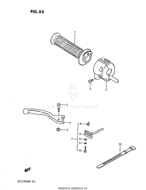 Right Handle Switch Schematic