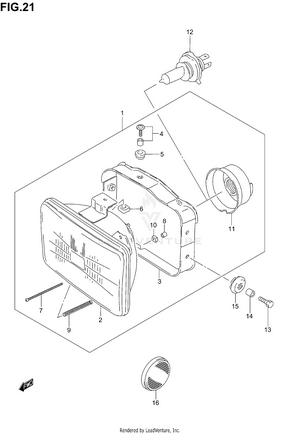 Headlamp Schematic