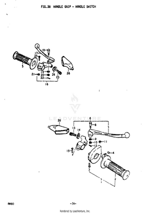 Handle Grip - Handle Switch Schematic