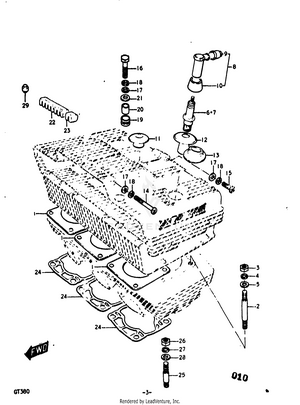 Cylinder Fittings Schematic