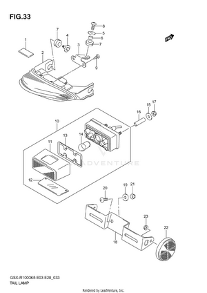 Rear Combination Lamp Schematic