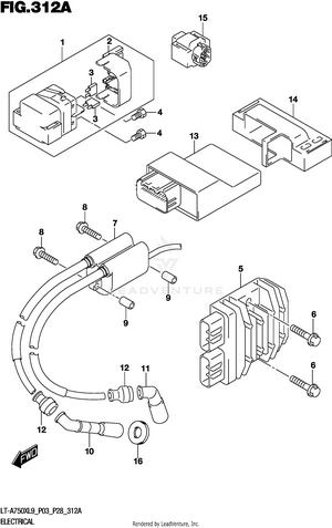 Electrical (lt-a750xl9 P03) Schematic