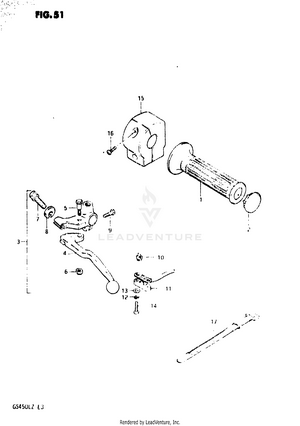 Left Handle Switch (model Z) Schematic