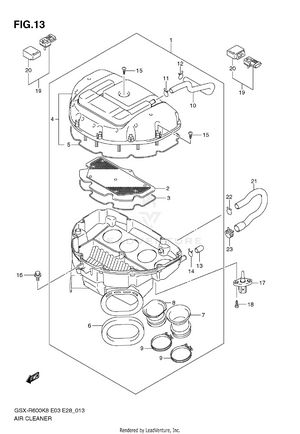 Air Cleaner Schematic