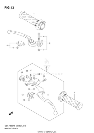 Handle Lever Schematic