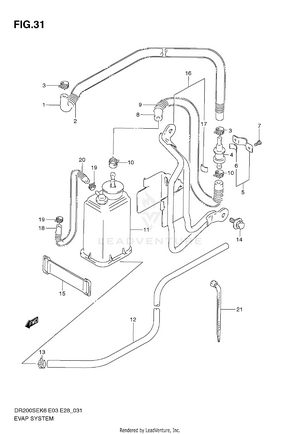 Evap System (e33) Schematic