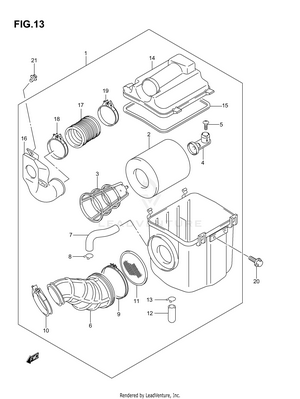 Air Cleaner Schematic
