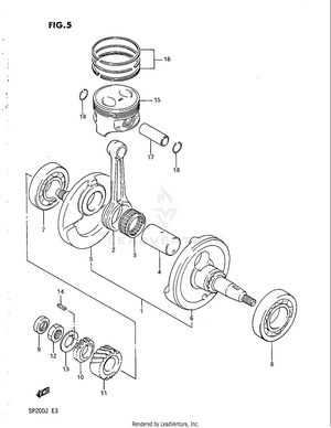 Crankshaft Schematic