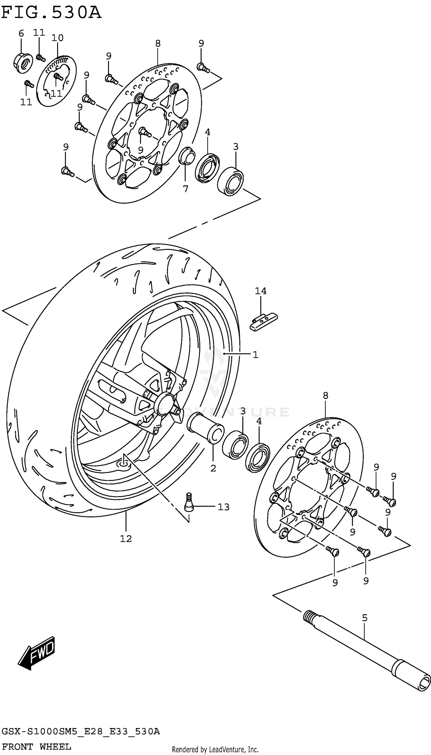 FRONT WHEEL