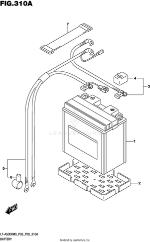 Battery (lt-a500xm0 P03) Schematic