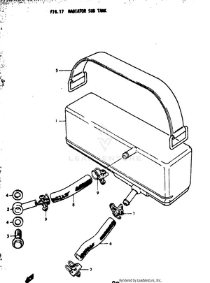 Radiator Sub Tank Schematic