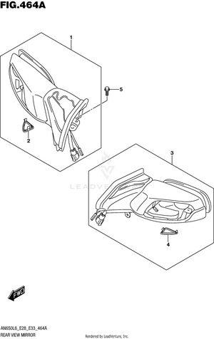 Rear View Mirror Schematic