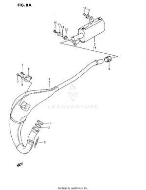 Muffler (k/l/m/n/p/r) Schematic