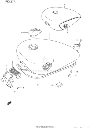 Fuel Tank (model S/t) Schematic