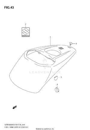 Fuel Tank Upper Cover Schematic