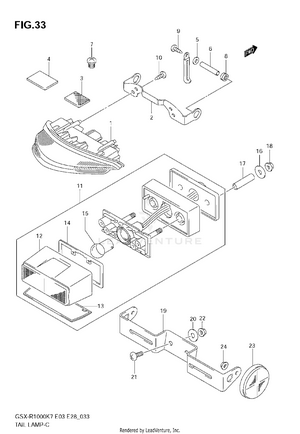 Rear Combination Lamp Schematic