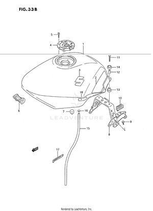 Fuel Tank (model N) Schematic