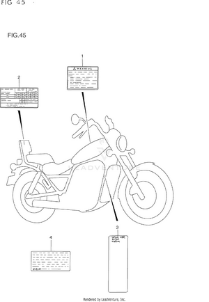 Warning Label Schematic