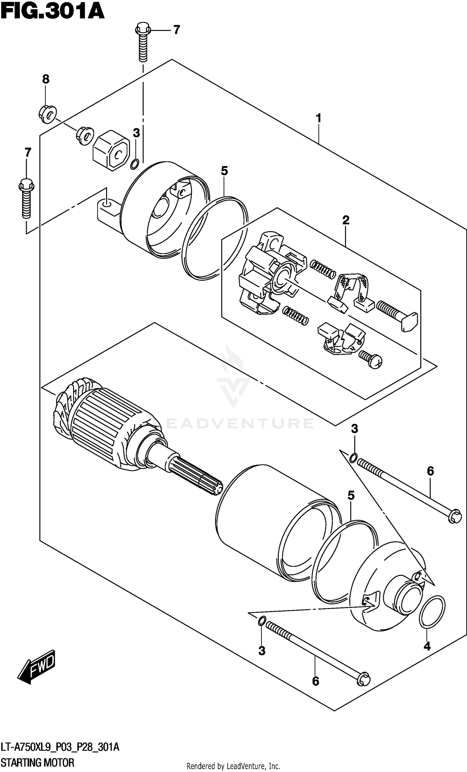 STARTING MOTOR