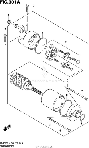 Starting Motor Schematic