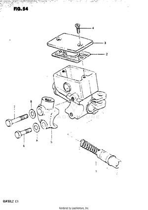 Master Cylinder (model Z) Schematic