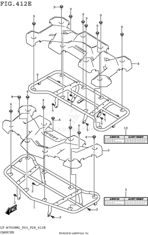 Carrier (lt-a750xpm2 P28) Schematic