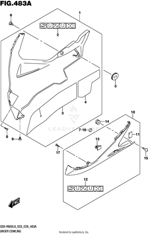 Under Cowling Schematic