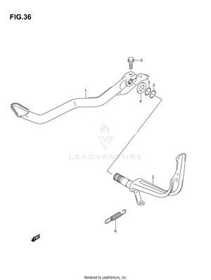 Rear Brake Schematic