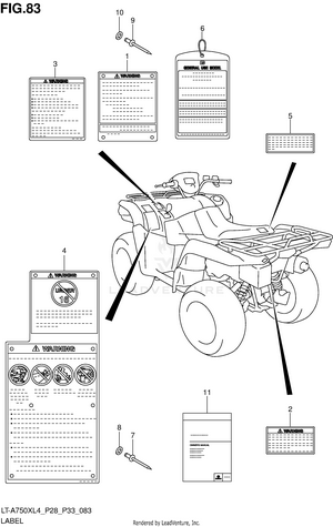 Label (lt-a750xl4 P33) Schematic