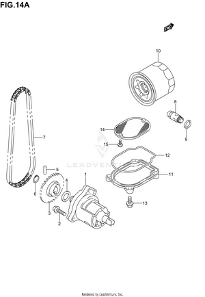 Oil Pump (model K5) Schematic